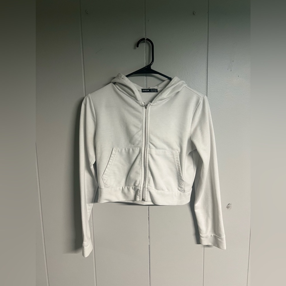 Shein Cropped Zip up
